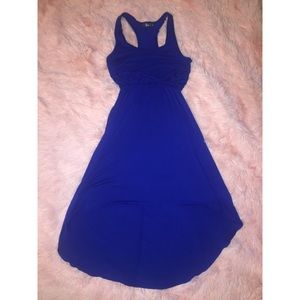 4 for $20 - Blue High Low Dress